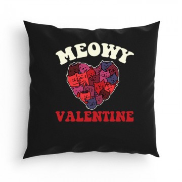 Meowy Valentine Párna