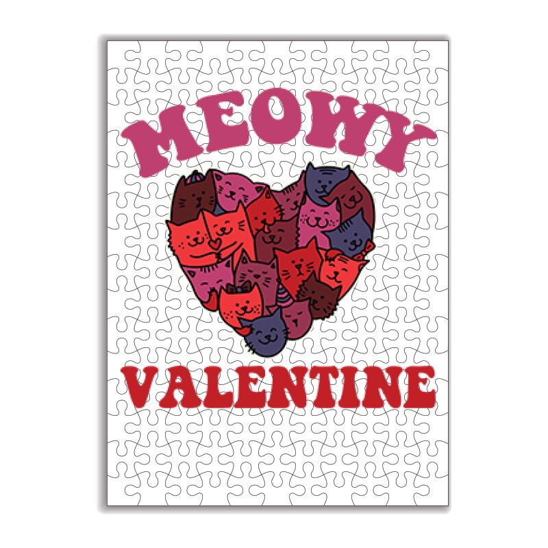Meowy Valentine Puzzle