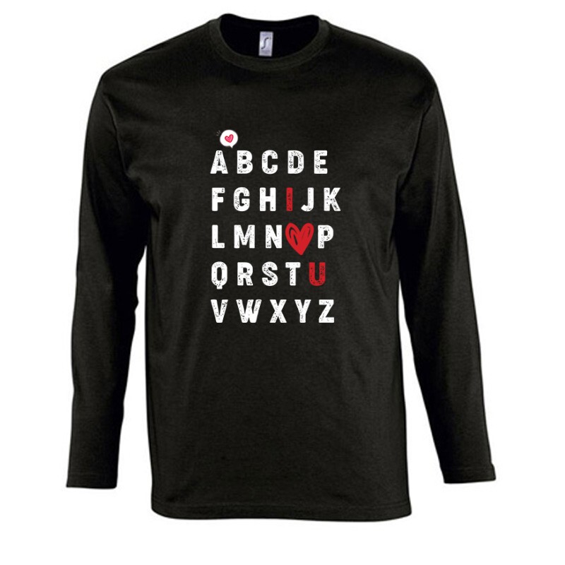 ABC I love you Hosszú Ujjú Póló