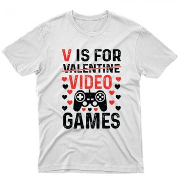 V is for Video Game Unisex...