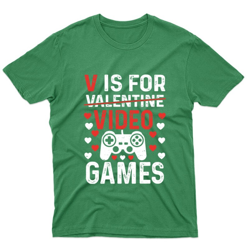 V is for Video Game Unisex Póló
