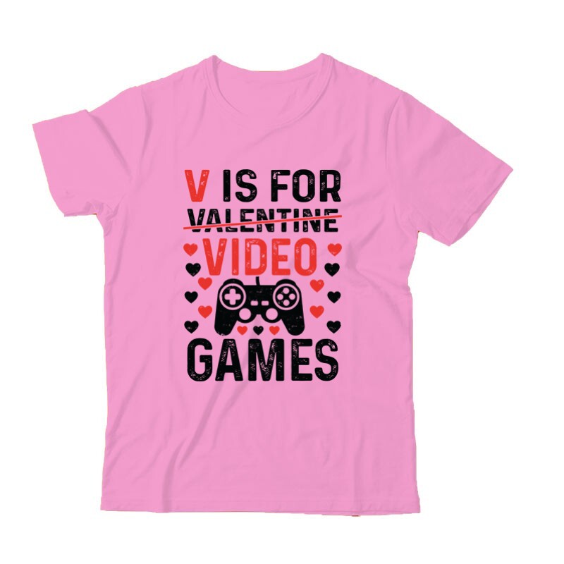 V is for Video Game Gyermek Póló