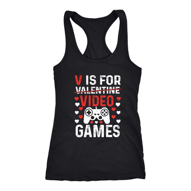 V is for Video Game Női Trikó