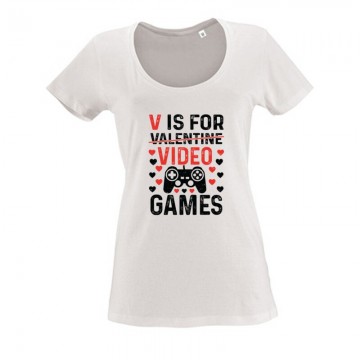 V is for Video Game Női O...