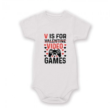 V is for Video Game Baby Body