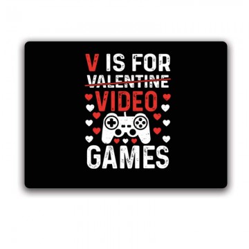 V is for Video Game Egérpad