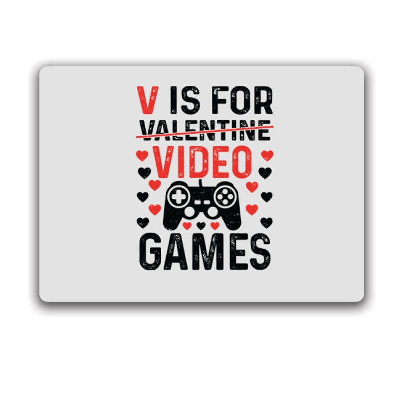 V is for Video Game Egérpad