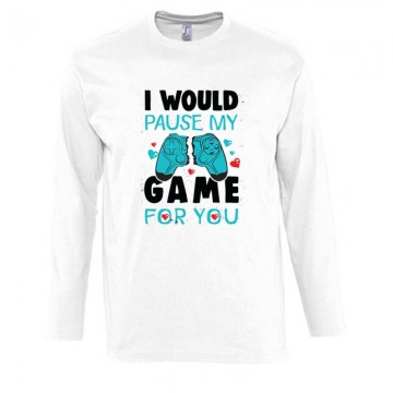 i Would pause my game for...