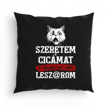 Szeretem a cicámat Párna