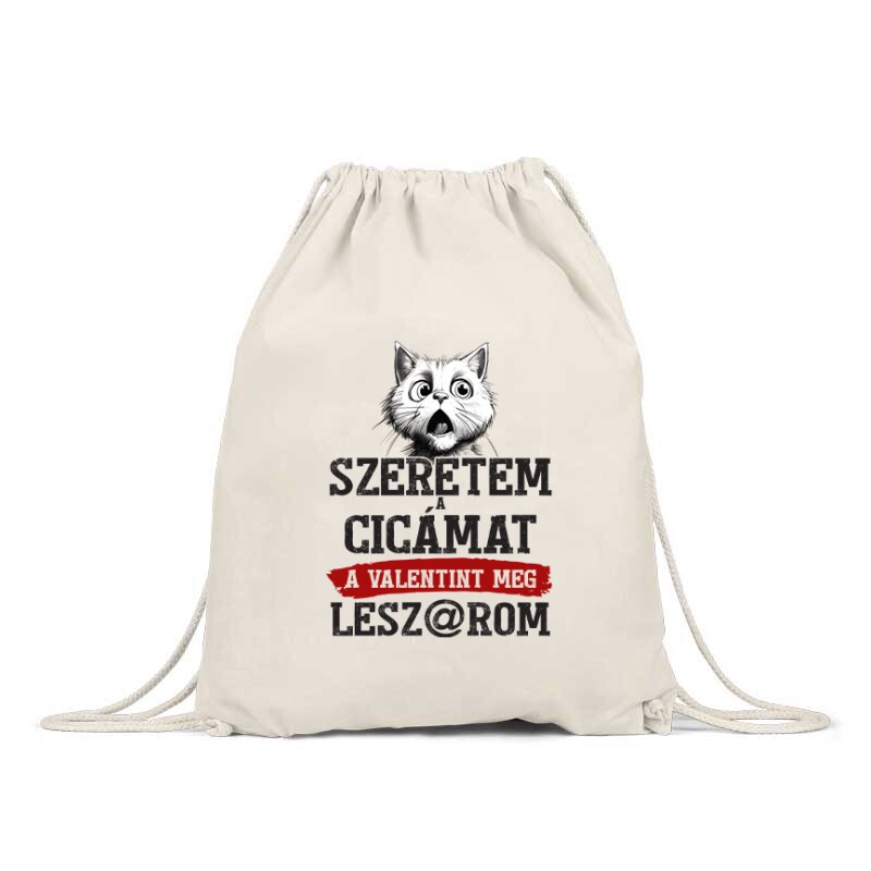 Szeretem a cicámat Hátizsák