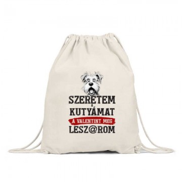 Szeretem a kutyámat Hátizsák