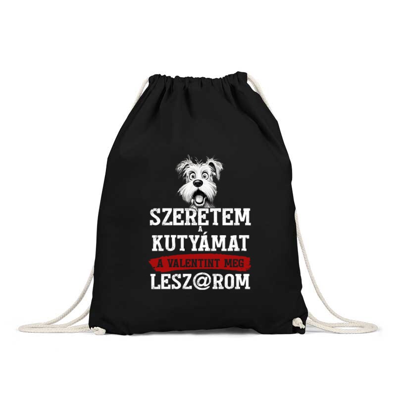 Szeretem a kutyámat Hátizsák