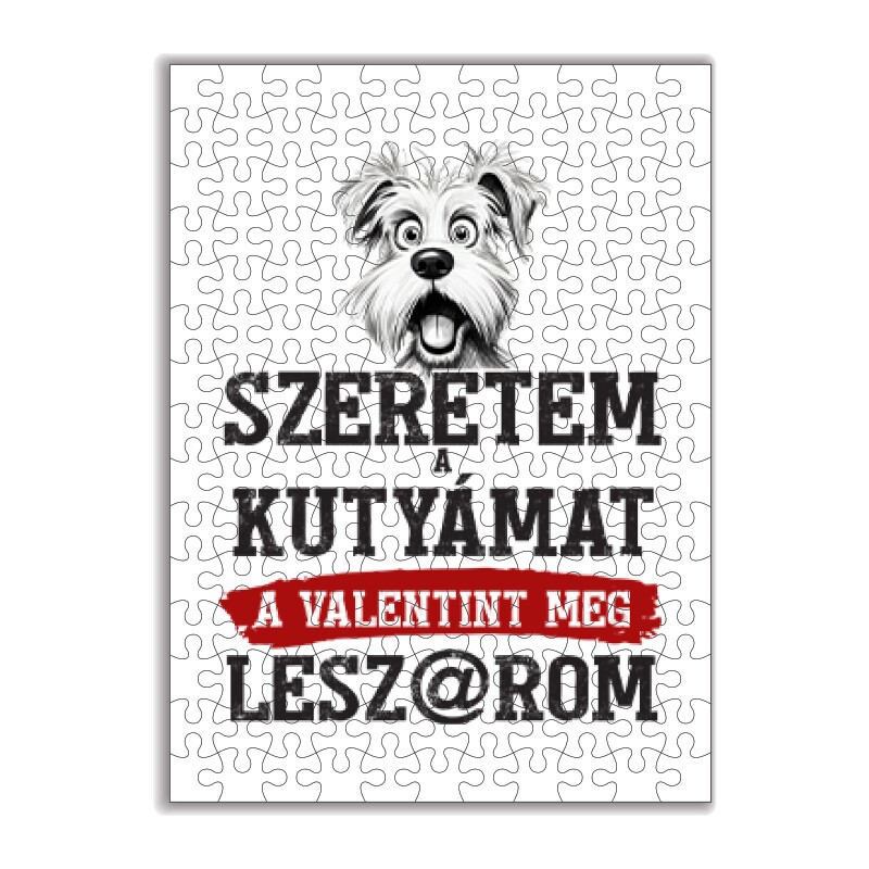 Szeretem a kutyámat Puzzle