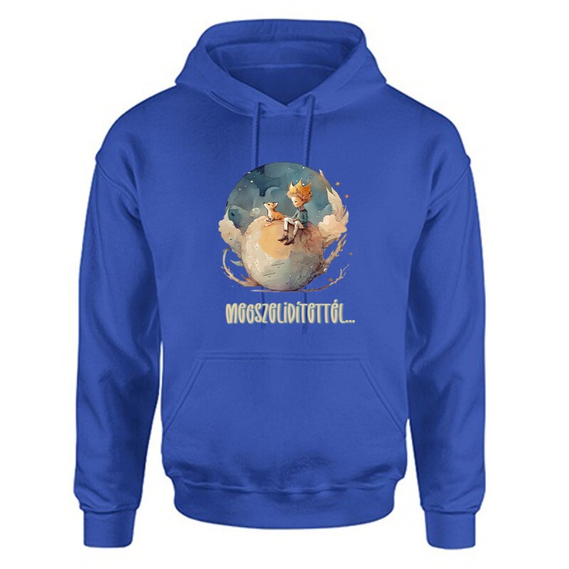 Megszelidítettél Unisex Kapucnis Pulcsi