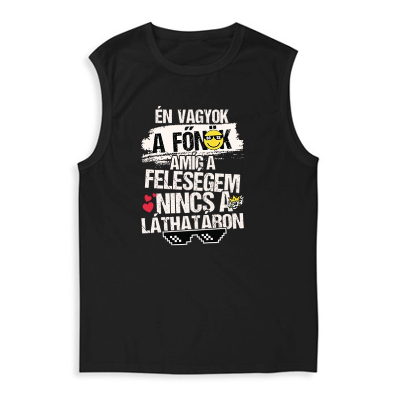 Én vagyok a főnök Férfi Trikó