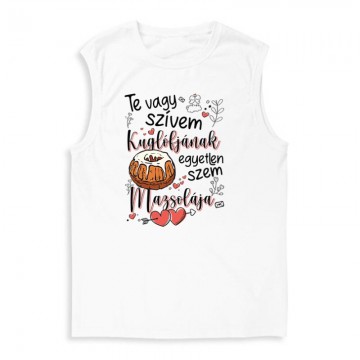 Szívem kuglófjának Férfi Trikó