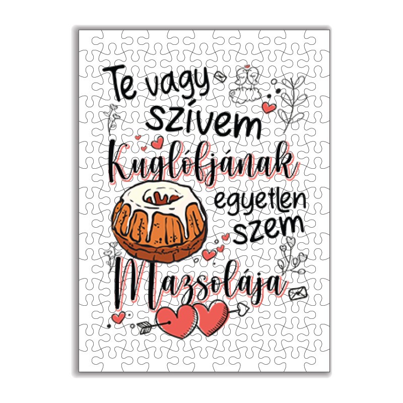 Szívem kuglófjának Puzzle