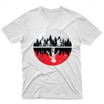 Upside Moon Unisex Póló