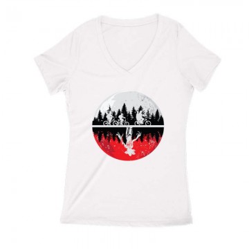 Upside Moon Női V Kivágott...