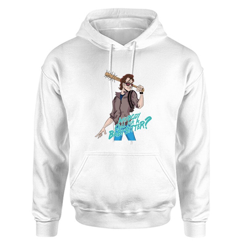 Stranger Things Babysitter Unisex Kapucnis Pulcsi