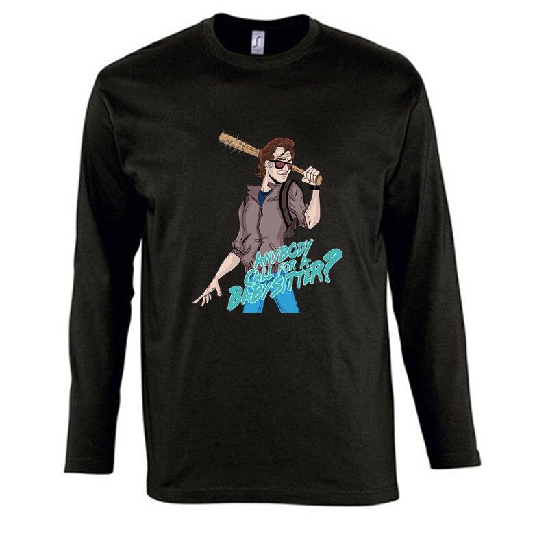 Stranger Things Babysitter Hosszú Ujjú Póló