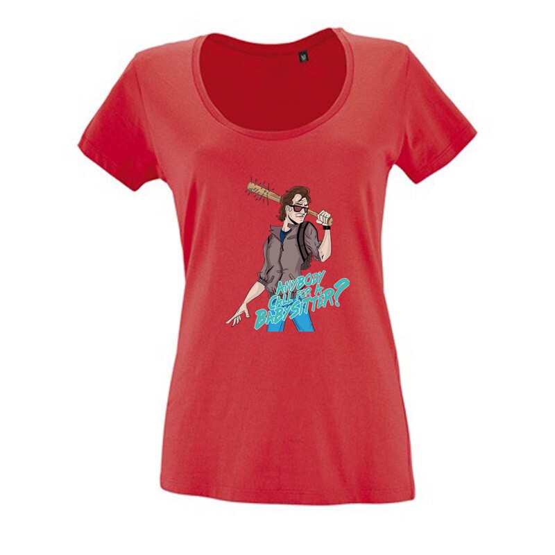 Stranger Things Babysitter Női O Nyakú Póló