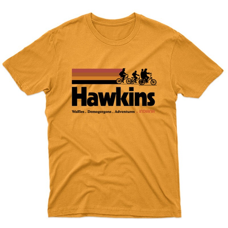 Hawkins Inn Bike Unisex Póló