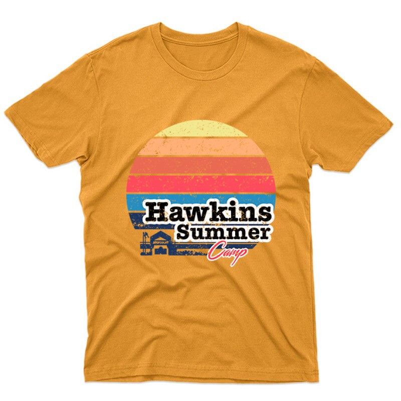 Hawkins Inn Summer Camp Unisex Póló