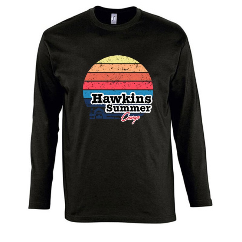 Hawkins Inn Summer Camp Hosszú Ujjú Póló