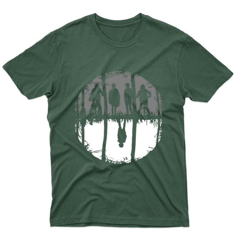 Stranger Thing Outside Unisex Póló