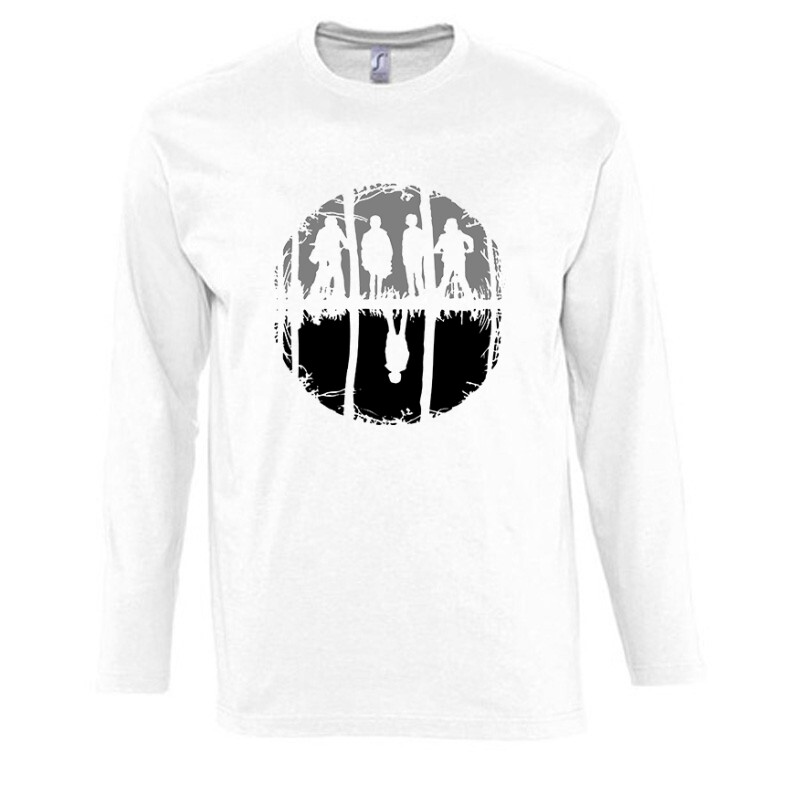 Stranger Thing Outside Hosszú Ujjú Póló