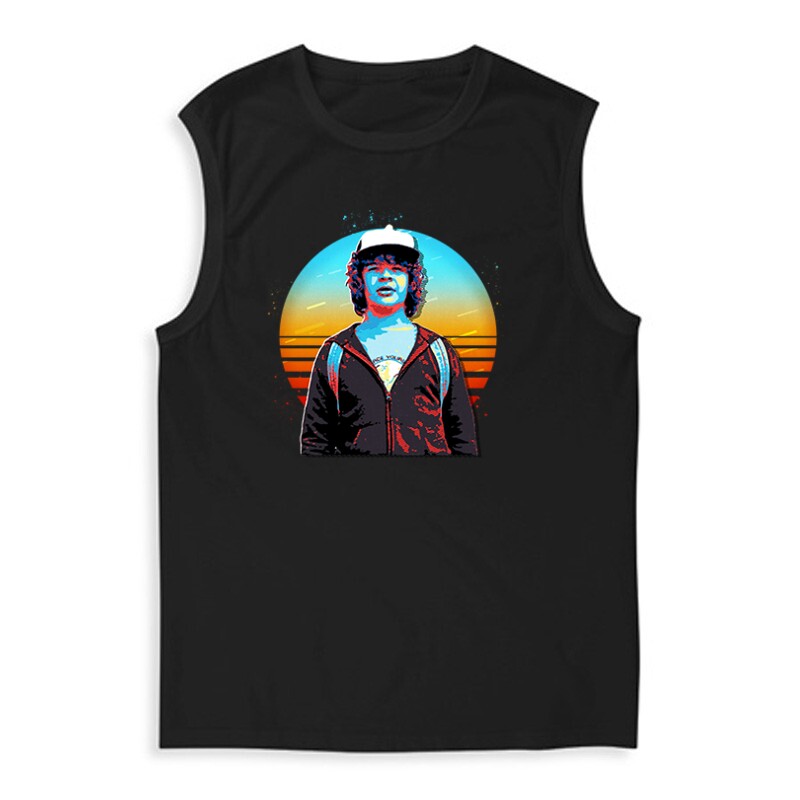 Stranger Things karakter - Dustin Férfi Trikó