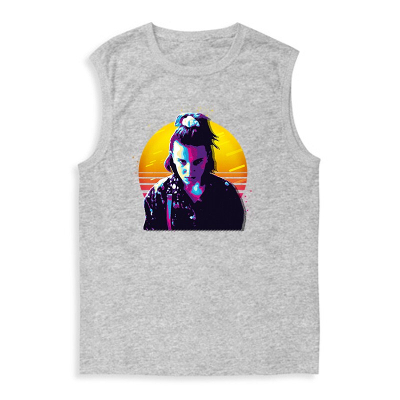 Stranger Things karakter - Eleven Férfi Trikó