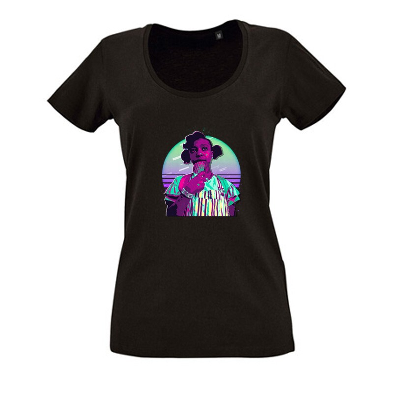 Stranger Things karakter - Erica Női O Nyakú Póló