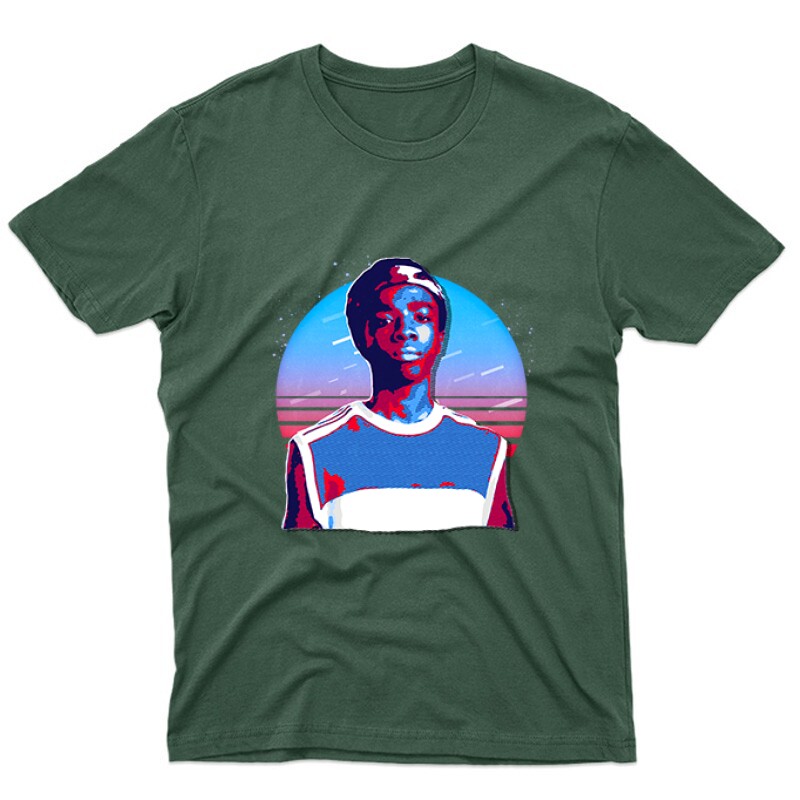 Stranger Things karakter - Lucas Unisex Póló