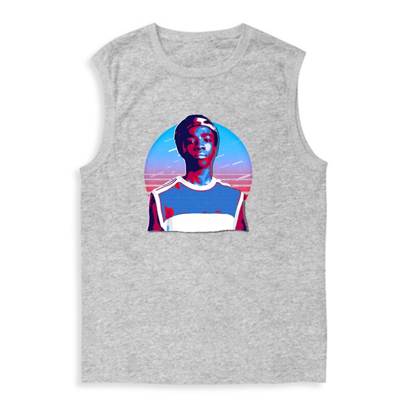 Stranger Things karakter - Lucas Férfi Trikó