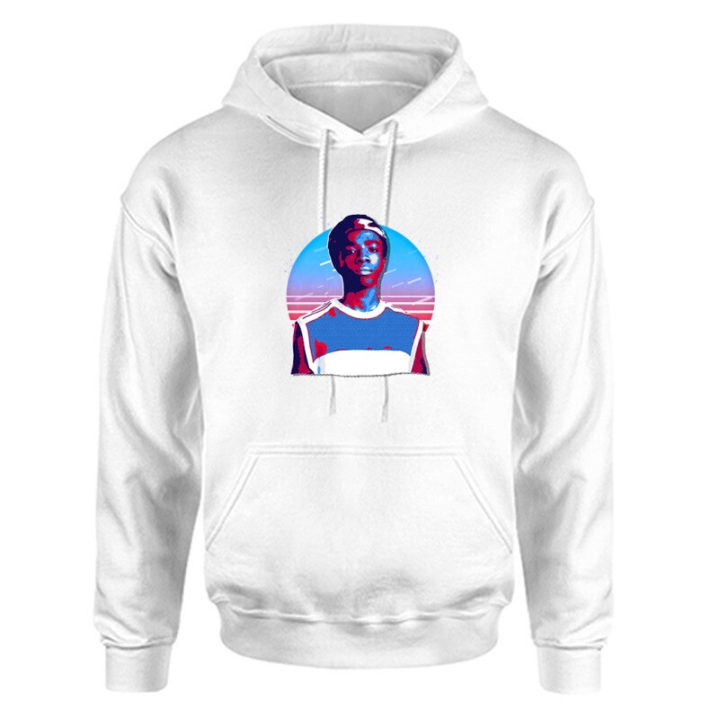 Stranger Things karakter - Lucas Unisex Kapucnis Pulcsi