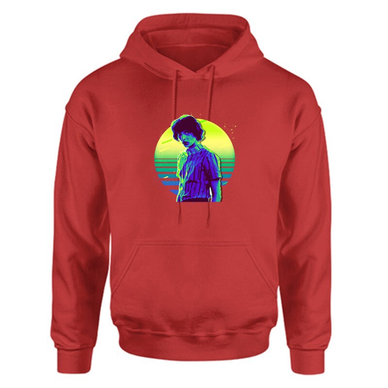 Stranger Things karakter - Mike Unisex Kapucnis Pulcsi