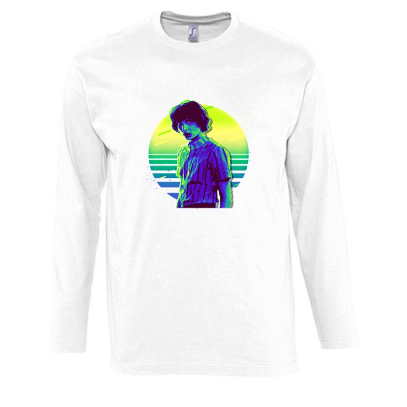 Stranger Things karakter - Mike Hosszú Ujjú Póló