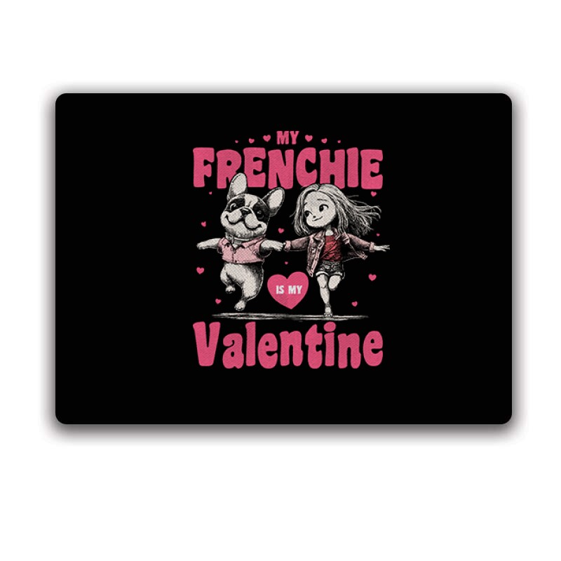 Frenchie is my valentine Egérpad