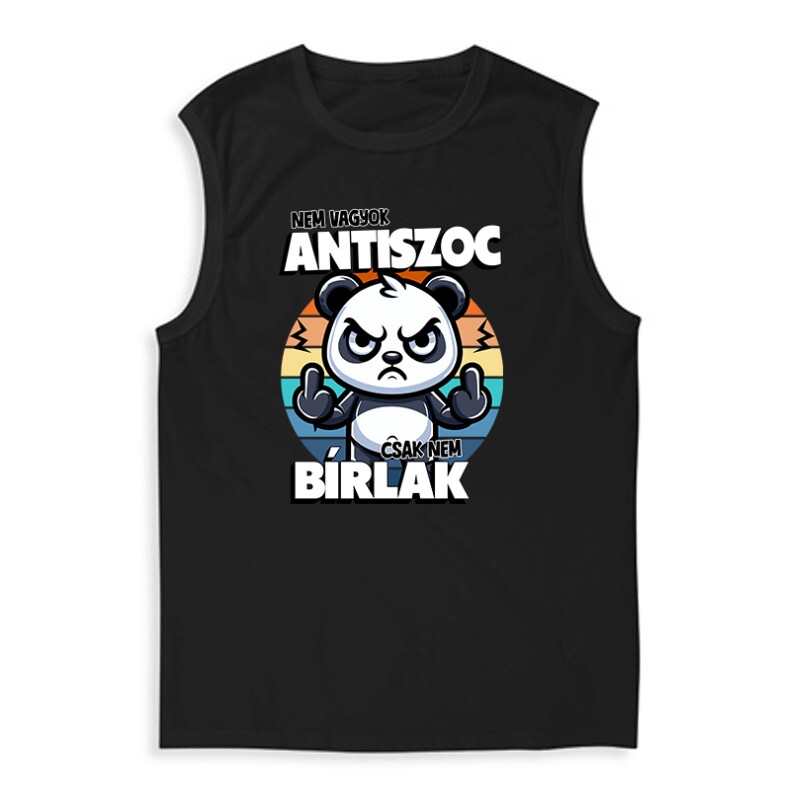 Nem vagyok antiszoc, csak nem bírlak Férfi Trikó