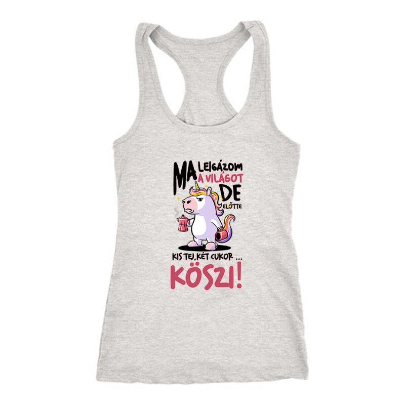 Kis tej, két cukor köszi Női Trikó