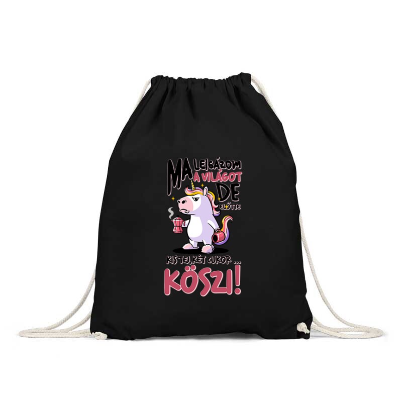 Kis tej, két cukor köszi Hátizsák