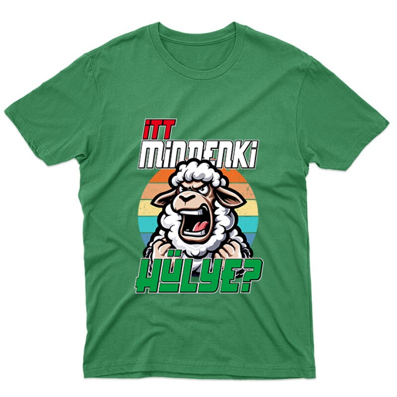Itt mindenki hülye? Unisex Póló