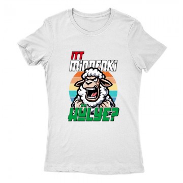 Itt mindenki hülye? Női Póló