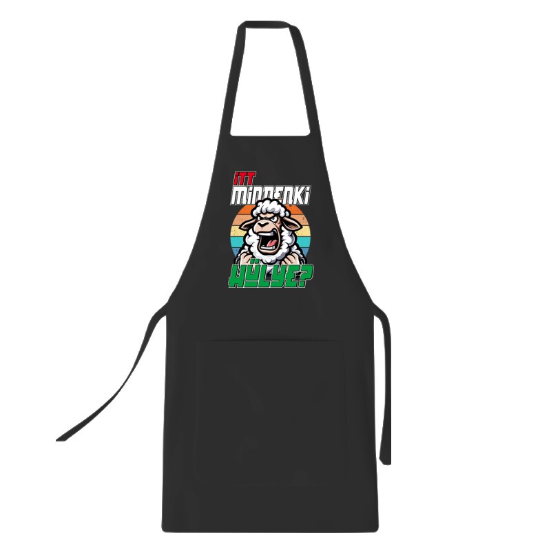 Itt mindenki hülye? Kötény