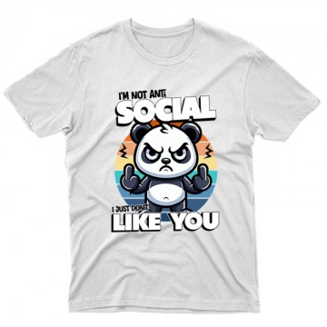 i'm not antisocial panda...