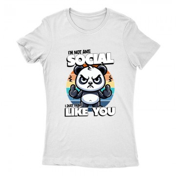 i'm not antisocial panda...