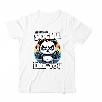 i'm not antisocial panda...