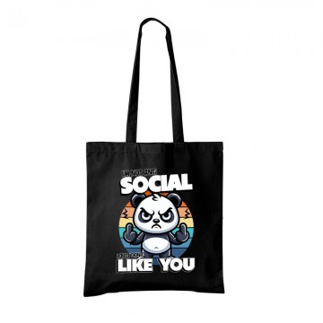 i'm not antisocial panda...